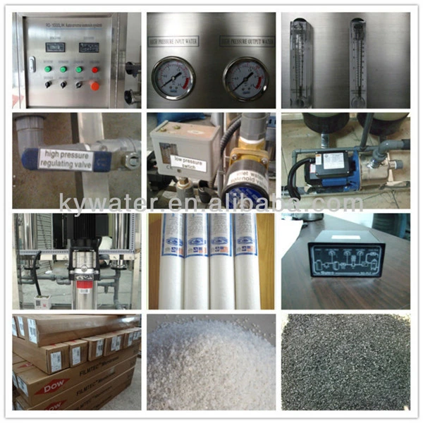 2000lpd 3000lpd 4000lpd 5000L/D Sea Water Desalination System Reverse Osmosis System